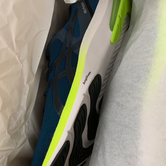 Ascis mens 11 size gel-pulse, manko blue.black sneakers - Picture 4 of 5